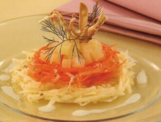 Салат Морковь с ананасом
